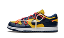 Nike Dunk Low Off White University Gold Mindnight Navy